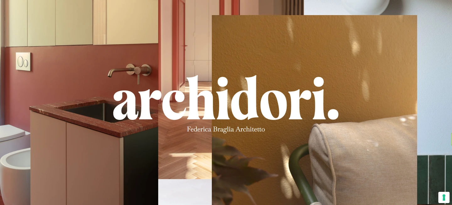 Sito web archidori. realizzato da Corsaro Digital — Web Design