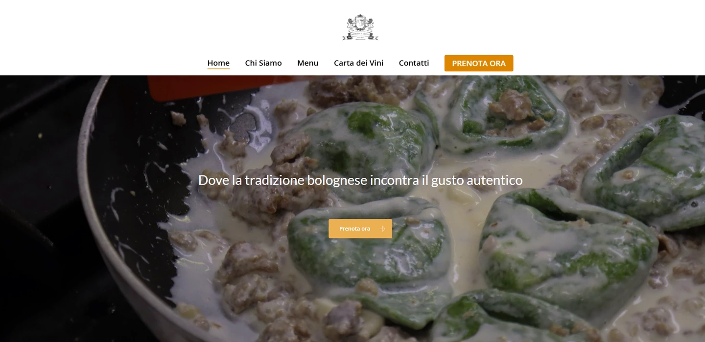Sito web Osteria 3Leoni realizzato da Corsaro Digital — Web Design
